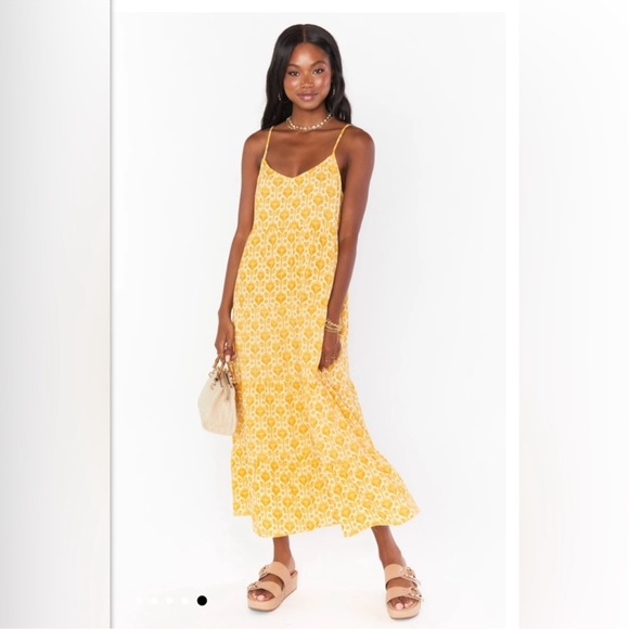 Show Me Your MuMu Dresses & Skirts - Show me your MuMu - caroline maxi dress 100% cotton e102-30